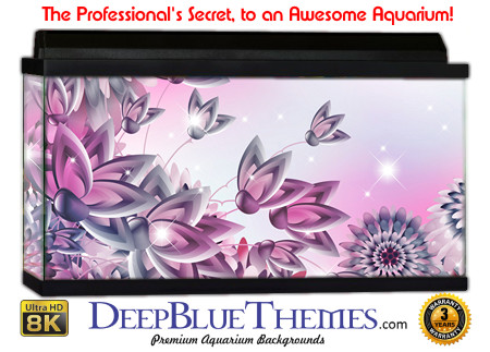 Buy Aquarium Background Abstract Flowers Aquarium Background