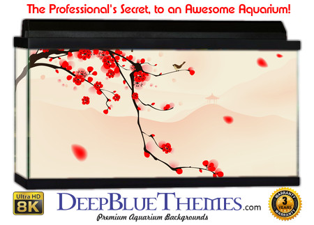 Buy Aquarium Background Asian Branch Aquarium Background