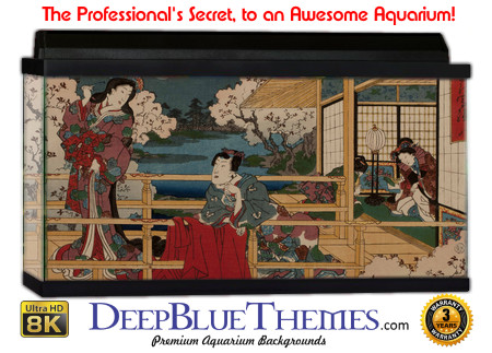 Buy Aquarium Background Asian Deck Aquarium Background