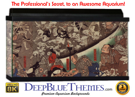 Buy Aquarium Background Asian Myth Aquarium Background
