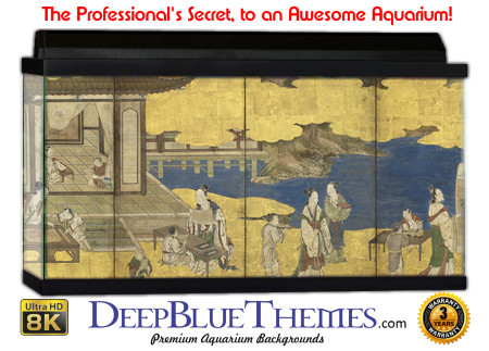 Buy Aquarium Background Asian Scene Aquarium Background