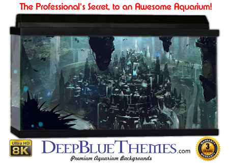 Buy Aquarium Background Atlantis Art Cavern Aquarium Background