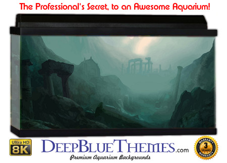 Buy Aquarium Background Atlantis Art Night Aquarium Background