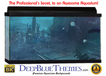 Buy Aquarium Background Atlantis Art Overview Aquarium Background