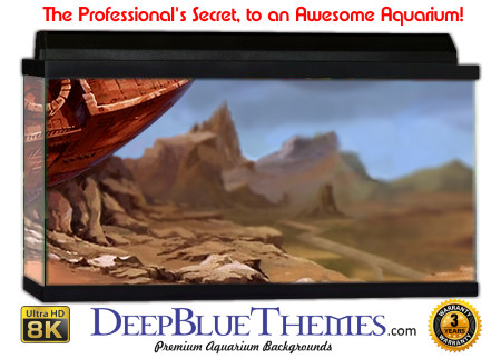 Buy Aquarium Background Awesome Alienwreck Aquarium Background