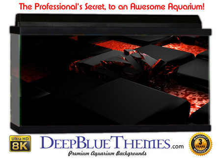 Buy Aquarium Background Black Cubes Aquarium Background