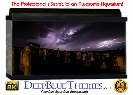 Buy Aquarium Background Black Storm Aquarium Background