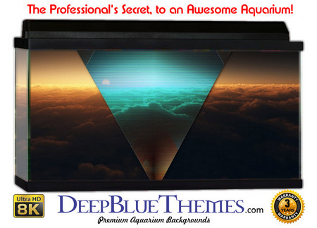 Buy Aquarium Background Black Triangle Aquarium Background
