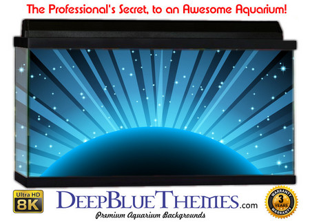 Buy Aquarium Background Blue Sun Aquarium Background