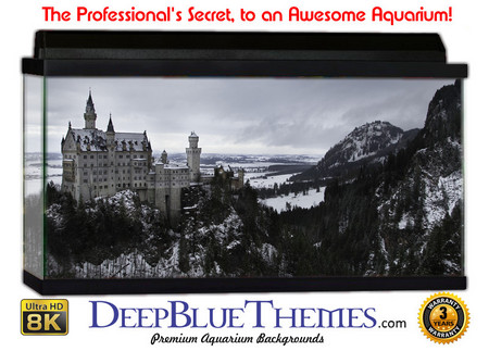 Buy Aquarium Background Castle Heaven Aquarium Background