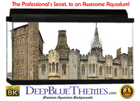 Buy Aquarium Background Castle Park Aquarium Background