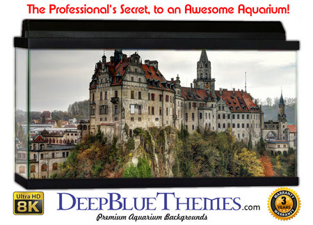 Buy Aquarium Background Castle Rich Aquarium Background