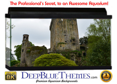 Buy Aquarium Background Castle Tower Aquarium Background