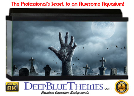 Buy Aquarium Background Creepy 0008 Aquarium Background