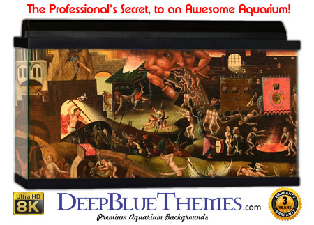 Buy Aquarium Background Creepy 0011 Aquarium Background