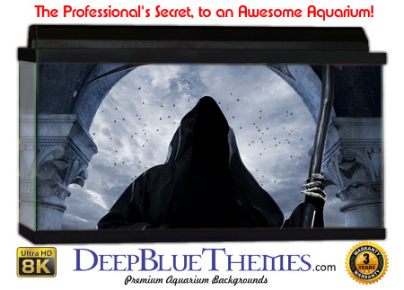 Buy Aquarium Background Creepy 0018 Aquarium Background