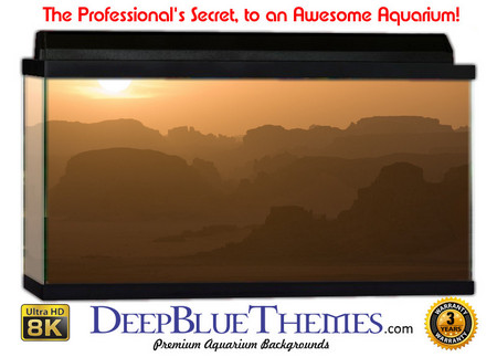 Buy Aquarium Background Desert Mist Aquarium Background