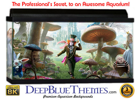 Buy Aquarium Background Fantasy Alice Aquarium Background