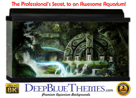 Buy Aquarium Background Fantasy Ancient Aquarium Background