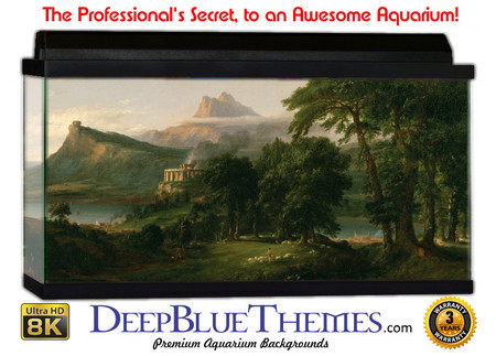 Buy Aquarium Background Fantasy Empire Aquarium Background