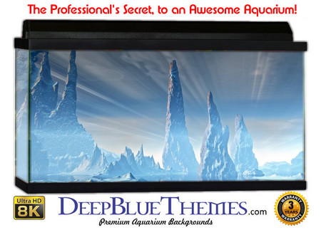 Buy Aquarium Background Fantasy Ice Aquarium Background