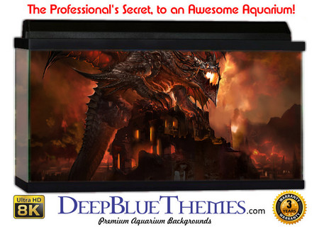 Buy Aquarium Background Fantasy King Aquarium Background