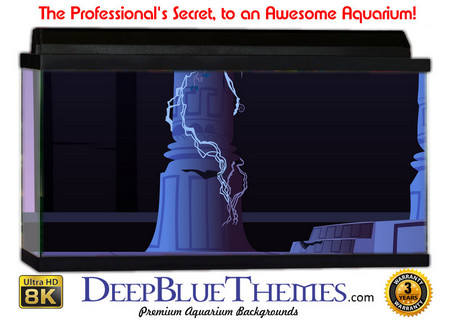 Buy Aquarium Background Flat Castle Aquarium Background