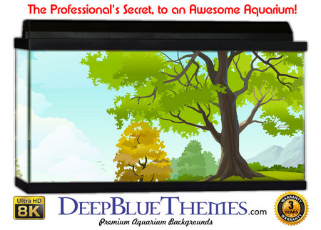 Buy Aquarium Background Flat Country Aquarium Background