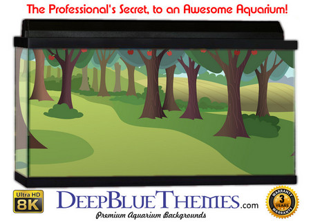 Buy Aquarium Background Flat Orchard Aquarium Background
