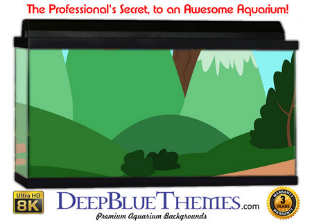 Buy Aquarium Background Flat Path Aquarium Background