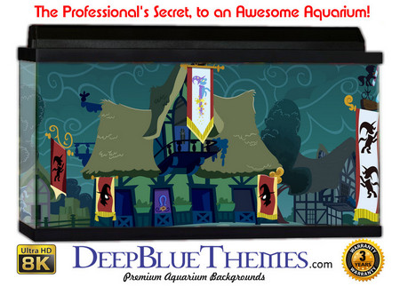 Buy Aquarium Background Flat Town Aquarium Background