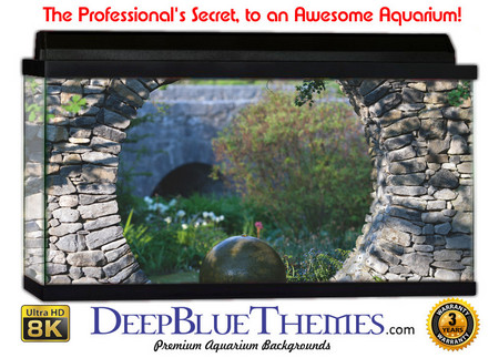Buy Aquarium Background Garden Hole Aquarium Background