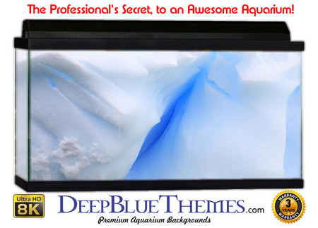 Buy Aquarium Background Ice Crystal Aquarium Background