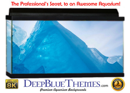 Buy Aquarium Background Ice Mountain Aquarium Background