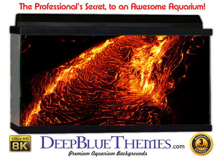 Buy Aquarium Background Lava Flow Aquarium Background