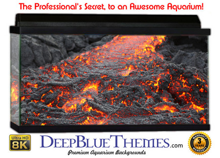 Buy Aquarium Background Lava Red Aquarium Background