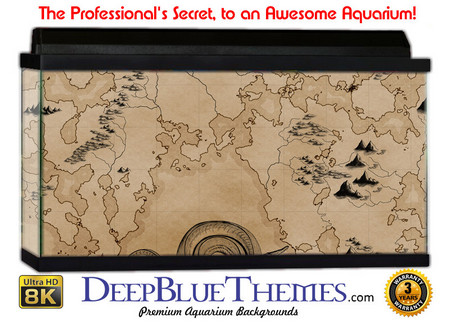 Buy Aquarium Background Maps Ancient Aquarium Background