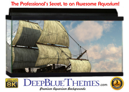 Buy Aquarium Background Ship Alex Aquarium Background
