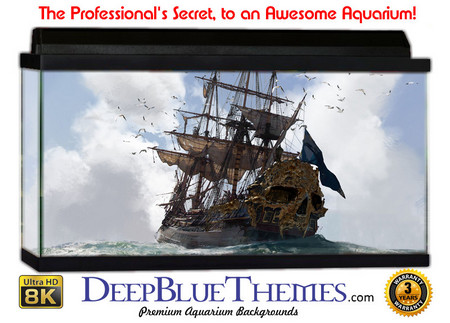 Buy Aquarium Background Ship Crest Aquarium Background