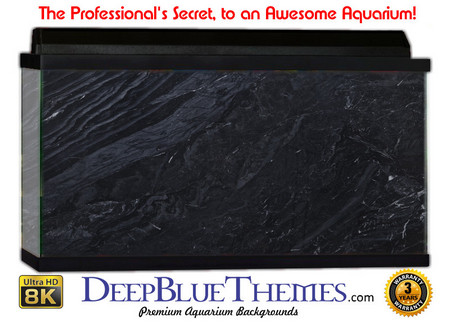 Buy Aquarium Background Marble Black Aquarium Background