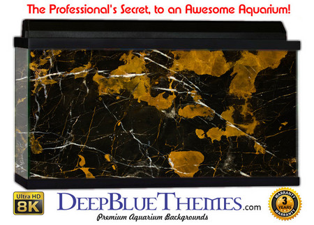 Buy Aquarium Background Marble Gold Aquarium Background