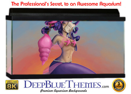 Buy Aquarium Background Mermaid Siren Aquarium Background