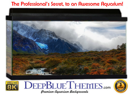 Buy Aquarium Background Mountains Fall Aquarium Background
