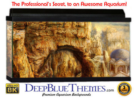 Buy Aquarium Background Otherworld Arch Aquarium Background