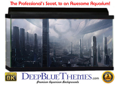 Buy Aquarium Background Otherworld City Aquarium Background