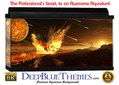 Buy Aquarium Background Otherworld Impact Aquarium Background