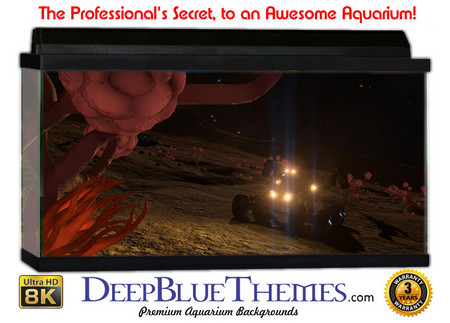 Buy Aquarium Background Otherworld Lifeform Aquarium Background