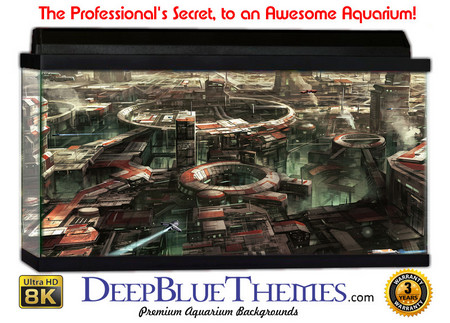 Buy Aquarium Background Otherworld Metal Aquarium Background