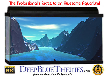 Buy Aquarium Background Otherworld Peaks Aquarium Background