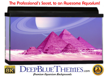 Buy Aquarium Background Otherworld Pyramid Aquarium Background